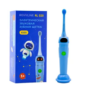Детская электрическая щетка Revyline RL 020 Kids,  синий дизайн