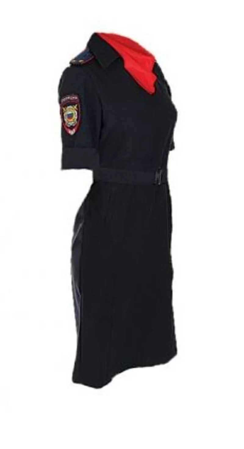 Платье Для Мвд Полиции С Коротким Рукавом Женская Ткань Габардин Форма 3