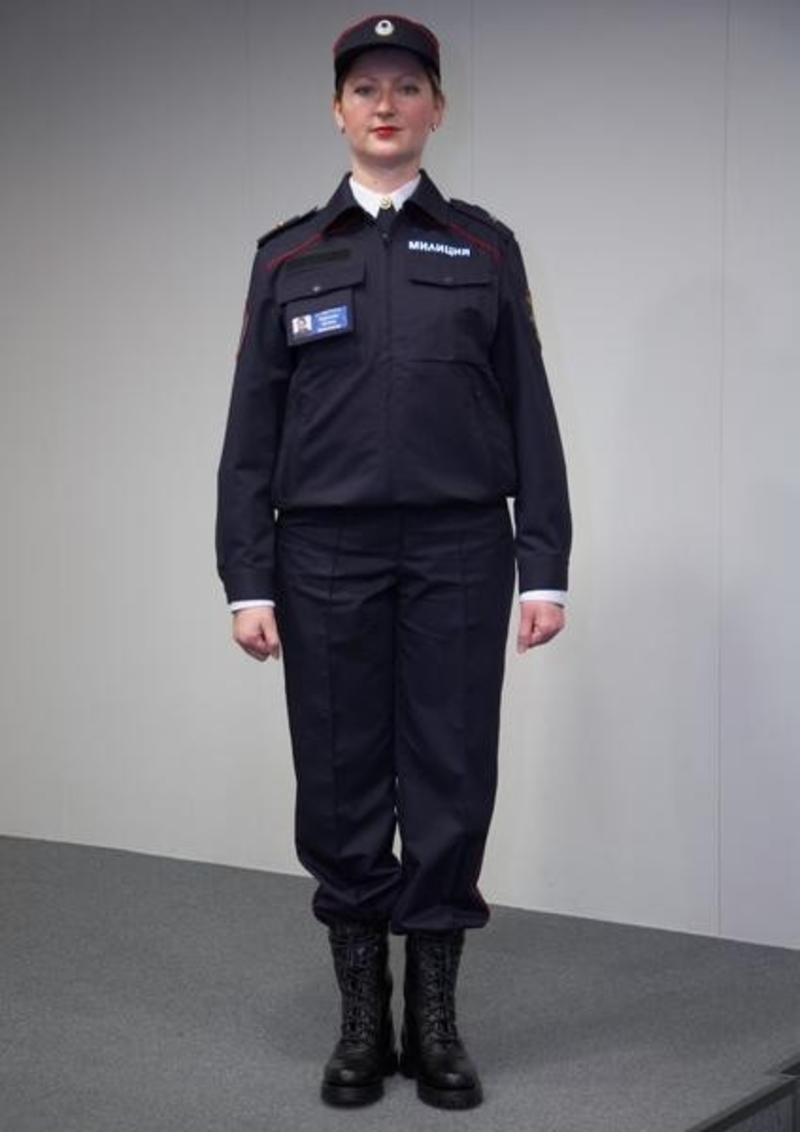 Новая форма одежды в полиции